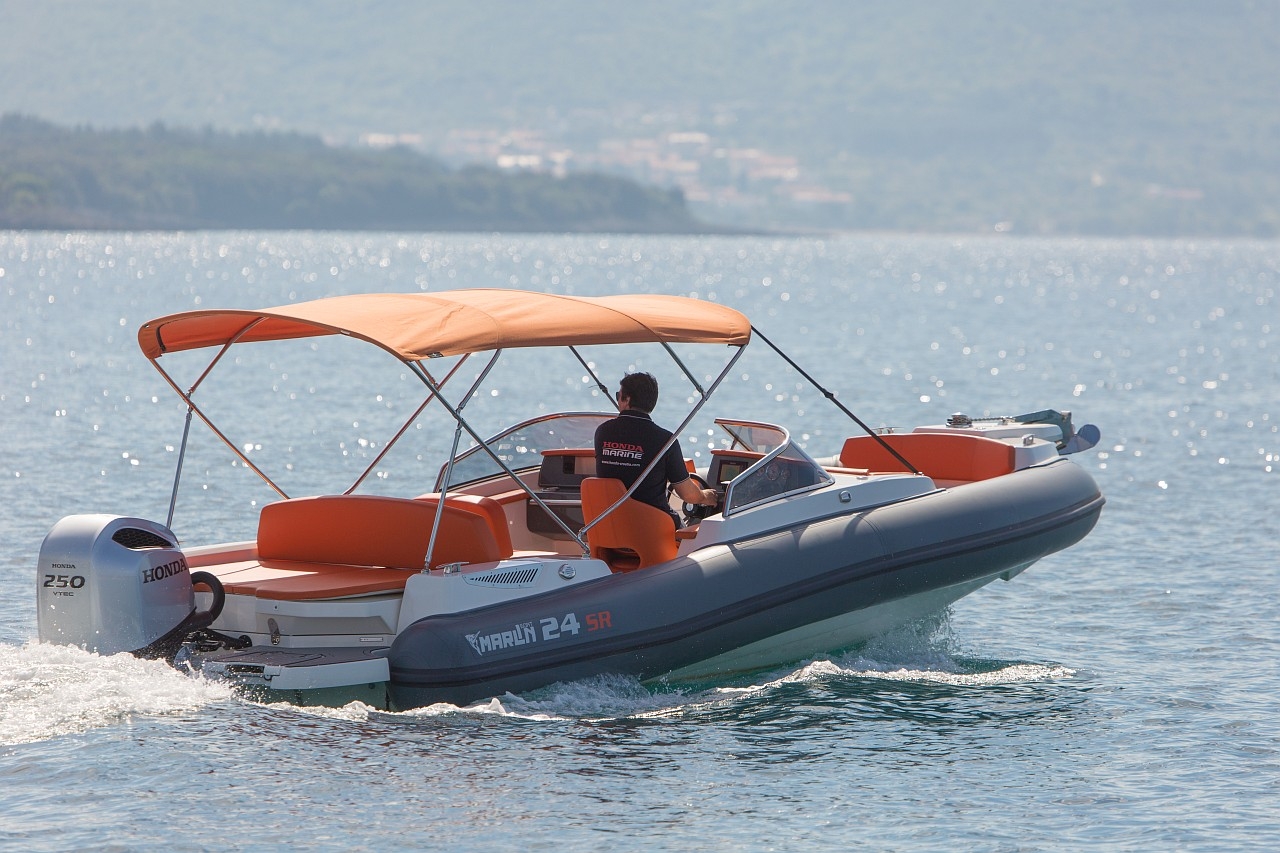 Schlauchboot Marlin 24 SR mieten Insel Krk Urlaub