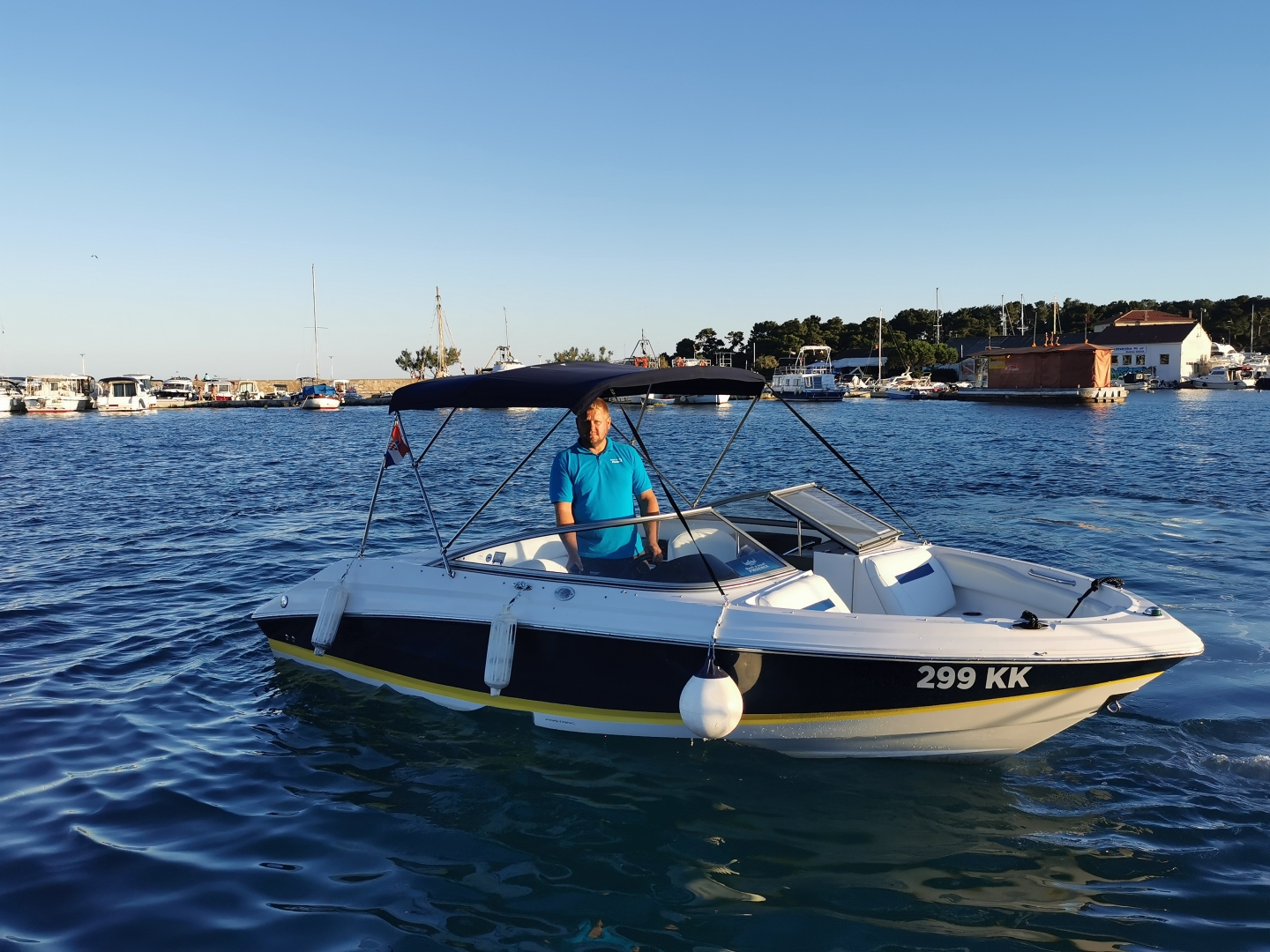 Sportboot Regal 2000 mieten Insel Krk Kroatien