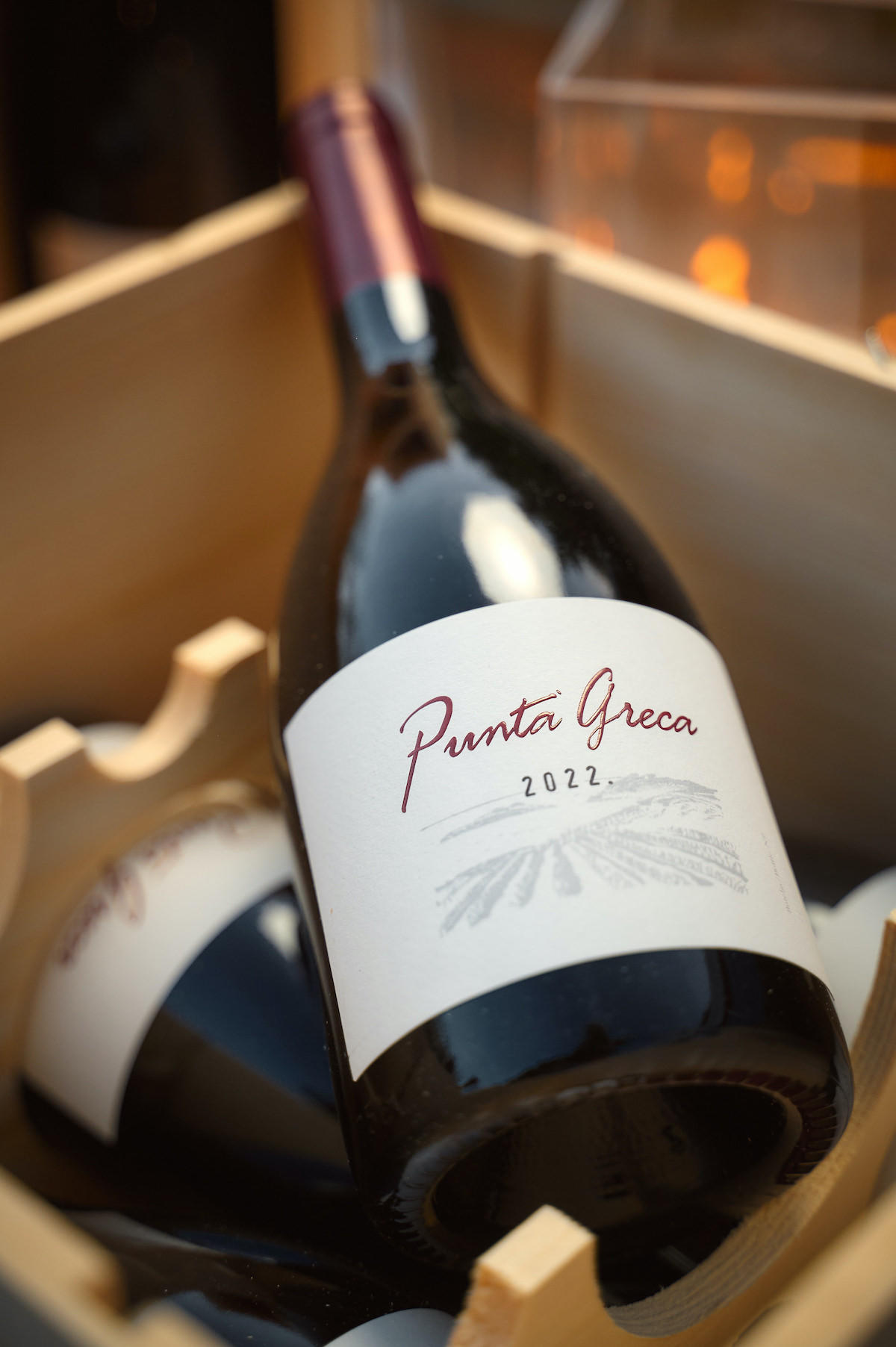 Medea Punta Greca Rotwein in Holzkiste