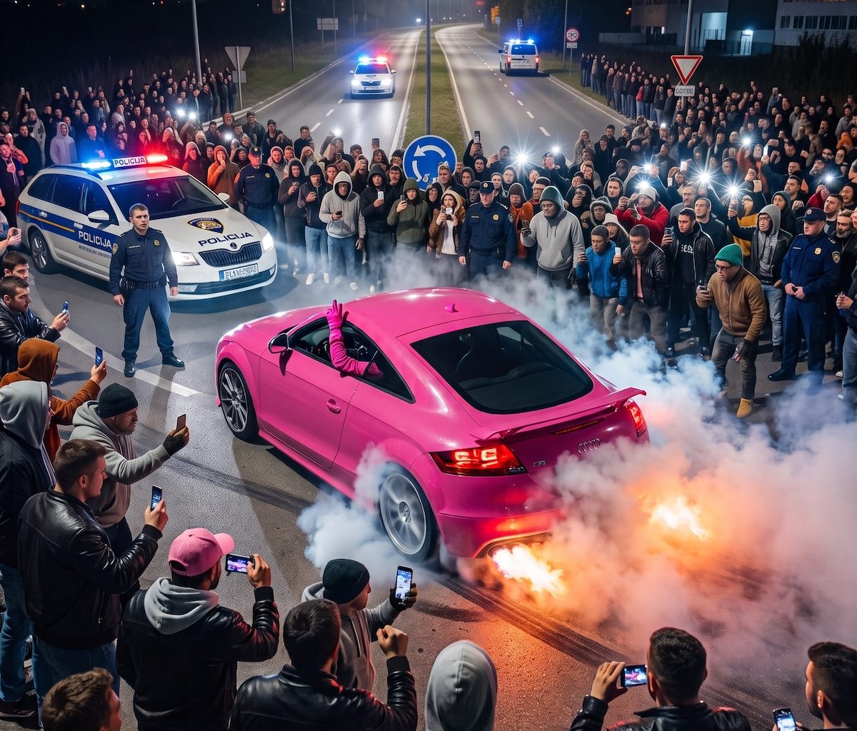 Instagram-Profile und geleakte Chatverläufe zeigen mutmaßliche Organisatoren aus Österreich und einen Helfer aus Landshut, die für das illegale Car Meet in Rijeka verantwortlich sein sollen.